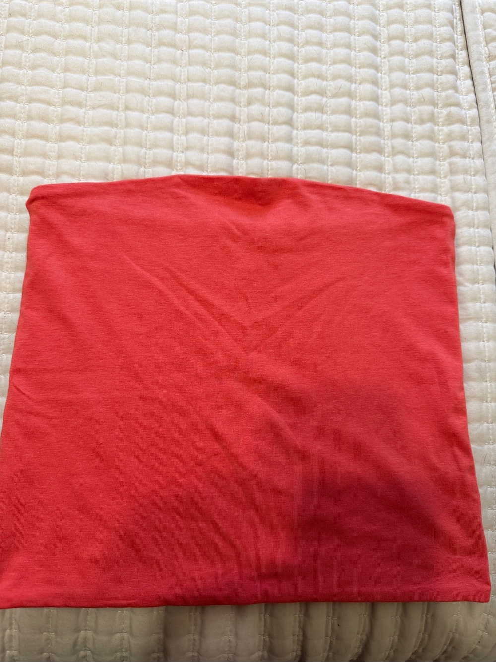 Cotton On Coral-Red Tube top